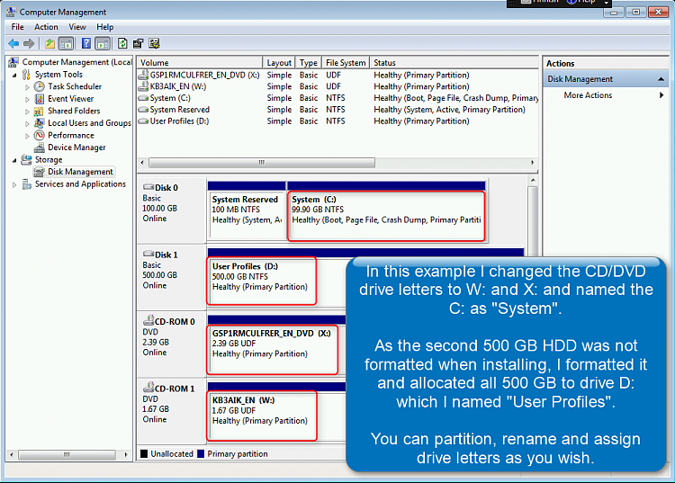 Windows 7 Image - Customize in Audit Mode with Sysprep-disk_management_2.png