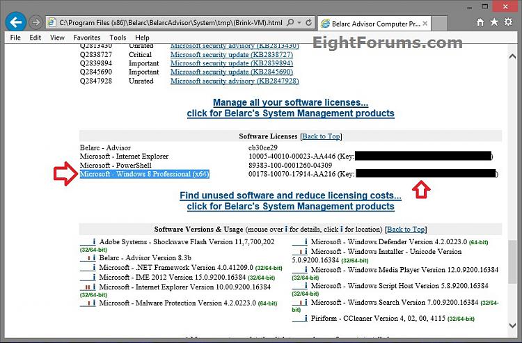 Product Key Number for Windows 7 - Find and See-belarc_advisor.jpg