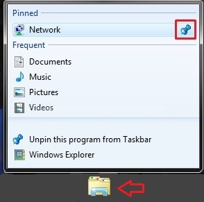 Taskbar - Pin or Unpin a Program-explorer-unpin.jpg