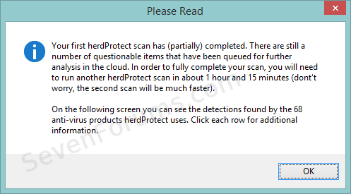 herdProtect: Malware Detection-herdscrn07c-2scans-.png
