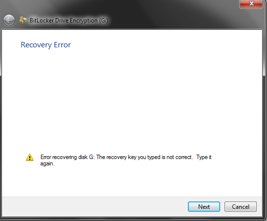 BitLocker Drive Encryption - Unlock a Locked Data or Removable Drive-error-message.png