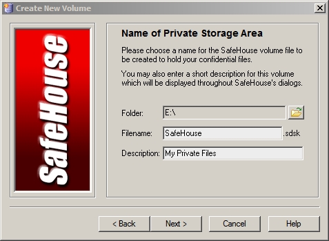 SafeHouse Explorer - Create Password Protected USB-volume-label.jpg