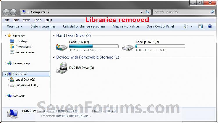 Libraries Folder - Add or Remove from Navigation Pane-libraries_removed.jpg