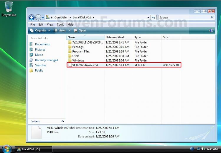 vhd open file format