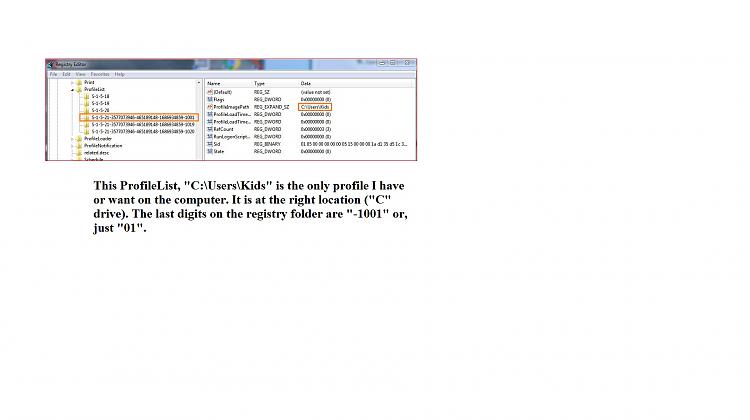 User Profile - Change Default Location-regedit-kids-entry.jpg