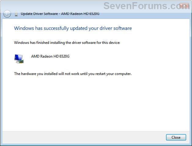 Amd 6520g driver online windows 7