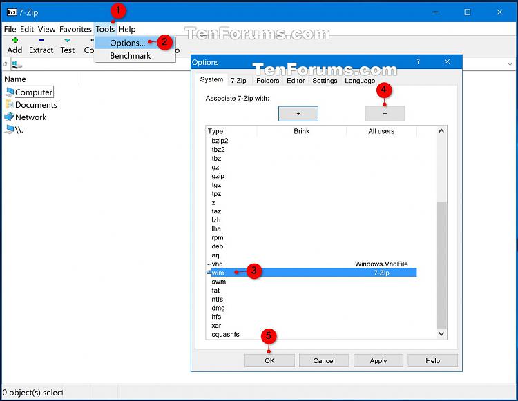 Extract Files from Windows 7 Installation DVD-7-zip.jpg