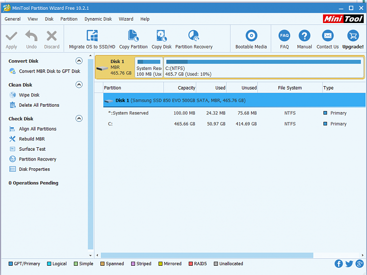 Convert MBR Disk to GPT Disk-pw.png