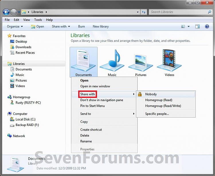 Homegroup - Change File and Folder Sharing Settings-library_folder.jpg