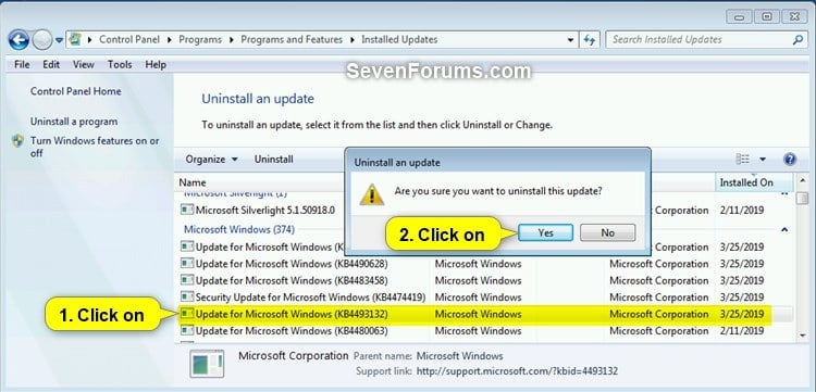 Disable Windows 7 End of Support Reminder Notifications-uninstall_kb4491312.jpg