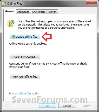 Offline Files - Enable or Disable the Use Of-disable1.jpg