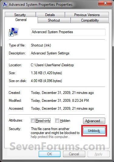 Advanced System Settings Shortcut - Create-unblock.jpg