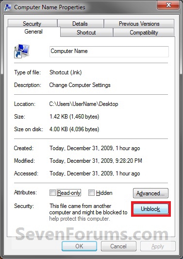 Computer Name Properties Shortcut - Create-unblock.jpg