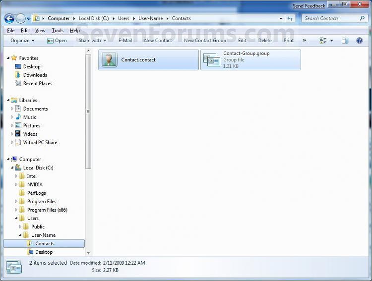 Windows Live Mail - Import Windows 7 and Vista Contacts-windows7_contacts.jpg