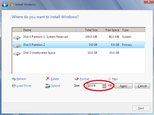 Partition the Hard Drive in a Windows 7 Install-partition_14.png