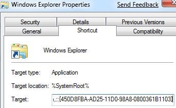 Windows Explorer Taskbar Icon - Change Open To Target-test2.jpg