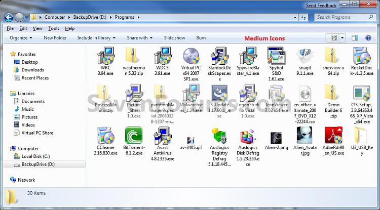 Icon Size - Change in Windows Explorer Window-medium_icons.jpg