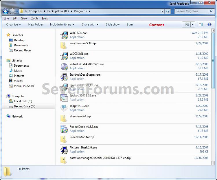 File and Folder Arrangement - Change in Windows Explorer Window-content.jpg