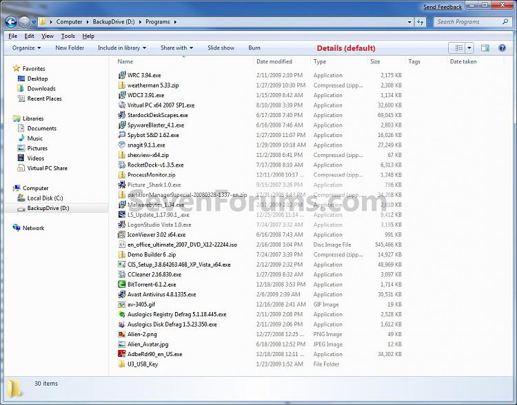 File and Folder Arrangement - Change in Windows Explorer Window-details.jpg