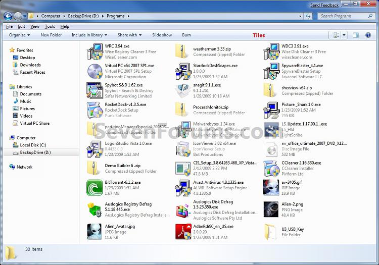 File and Folder Arrangement - Change in Windows Explorer Window-tiles.jpg