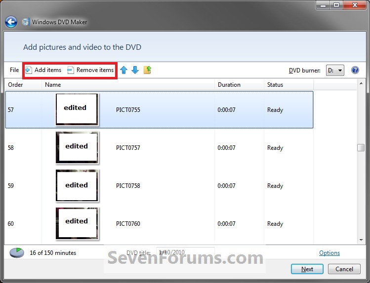 Windows DVD Maker - How to Use-step5b.jpg