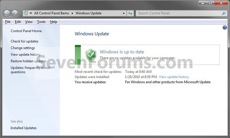 Windows Update Shortcut - Create in Windows 7-windows_update.jpg