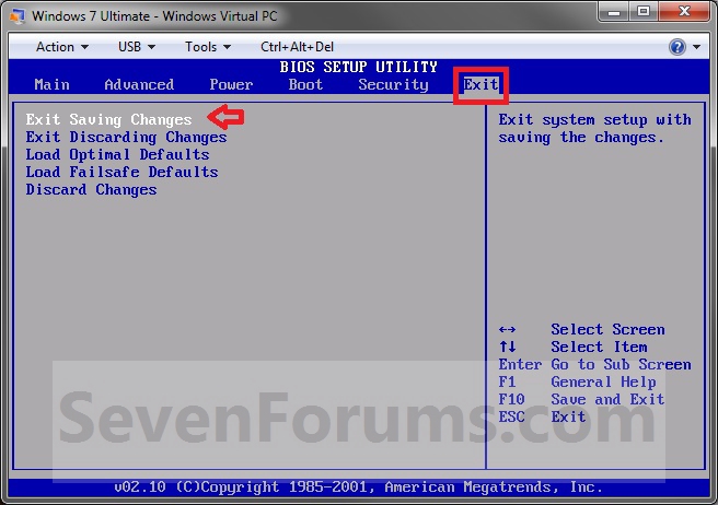 Windows Virtual PC - Boot from a CD in Virtual Machine-bios-3.jpg