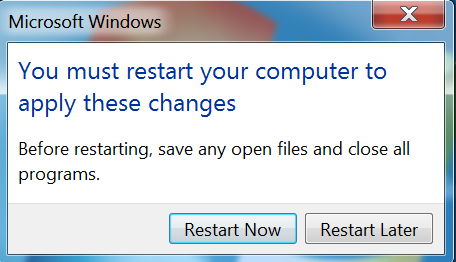 AHCI : Enable in Windows 7 / Vista-restart.png