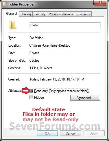 c# change file read only attribute