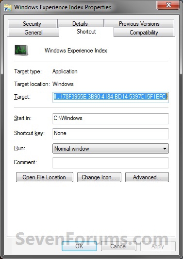 Windows Experience Index Shortcut - Create-step5.jpg