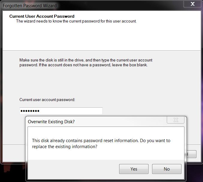 Password Reset Disk : Windows 7 / Vista-already.jpg