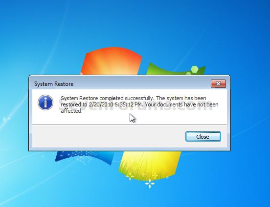 Password Reset : Using System Restore in Windows 7-s12.jpg