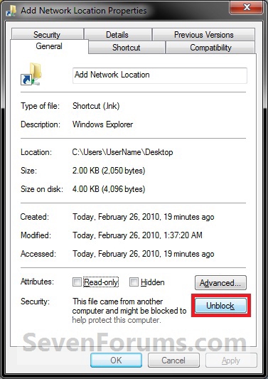 Add Network Location Shortcut - Create-unblock.jpg