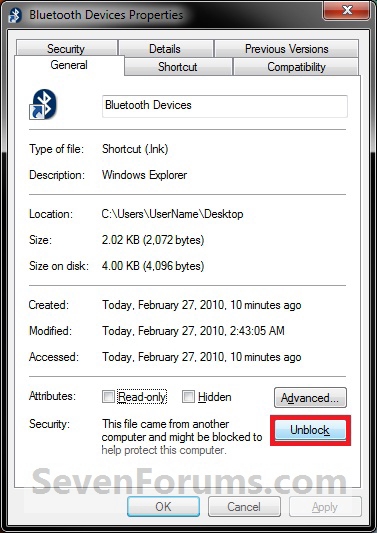 Bluetooth Devices Shortcut - Create-unblock.jpg