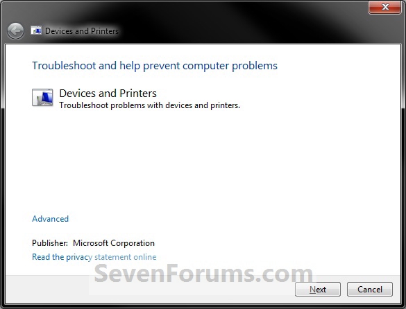 Devices and Printers Troubleshoot Shortcut - Create-devices_and_printers.jpg