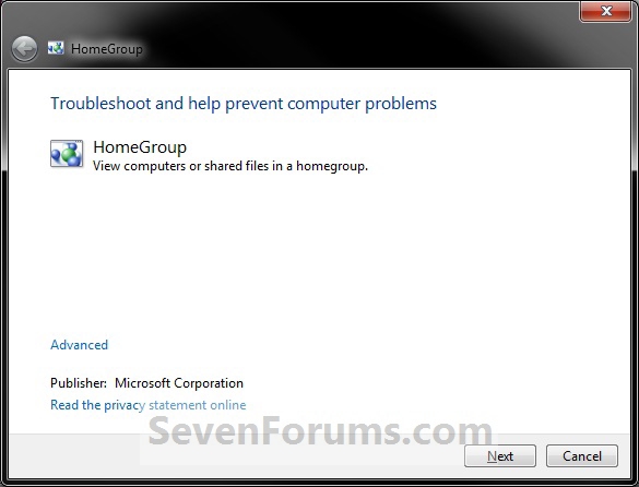 HomeGroup Troubleshoot Shortcut - Create-homegroup.jpg