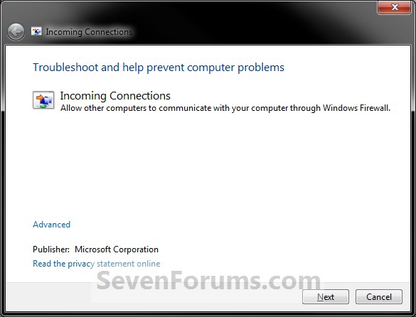 Incoming Connections Troubleshoot Shortcut - Create-incoming_connections.jpg