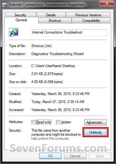 Internet Connections Troubleshoot Shortcut - Create-unblock.jpg