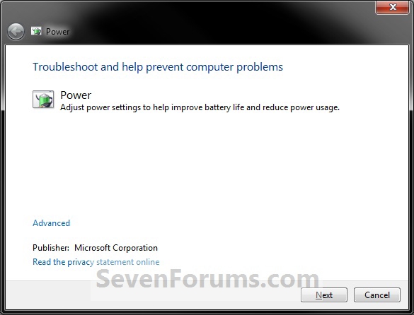 Power Troubleshoot Shortcut - Create-power.jpg