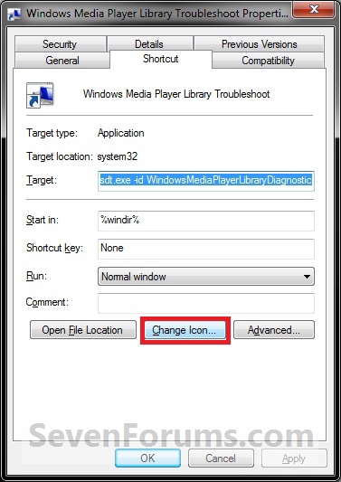WMP Library Troubleshoot Shortcut - Create-step3.jpg