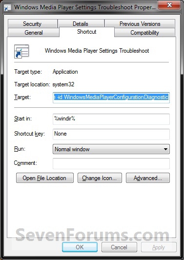 WMP Settings Troubleshoot Shortcut - Create-step5.jpg