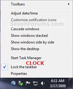 Taskbar Context Menus - Enable or Disable-clock.jpg
