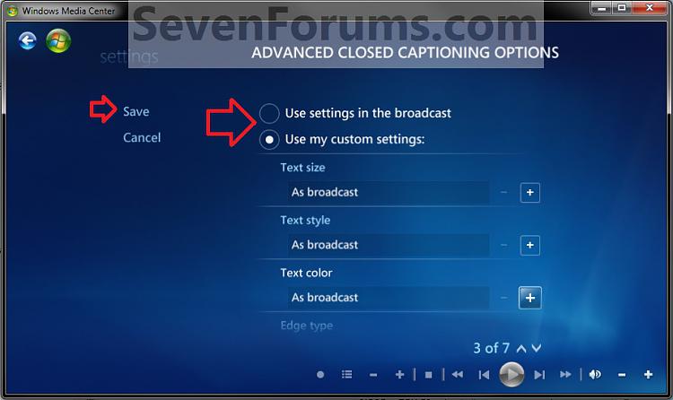 Windows Media Center Closed Captions - Turn On or Off-advanced2.jpg