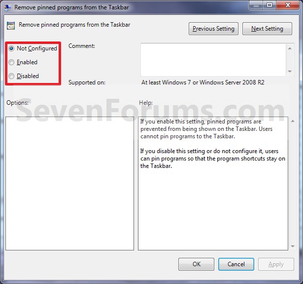 Taskbar Pinned Programs - Enable or Disable-properties.jpg