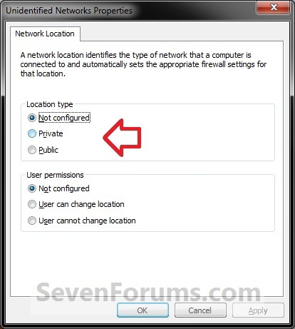 Unidentified Networks - Set as Private or Public-step1.jpg