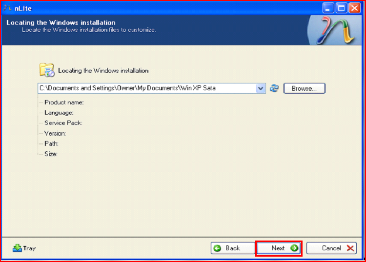 SATA Drivers - Slipstream into Windows XP CD-4.png