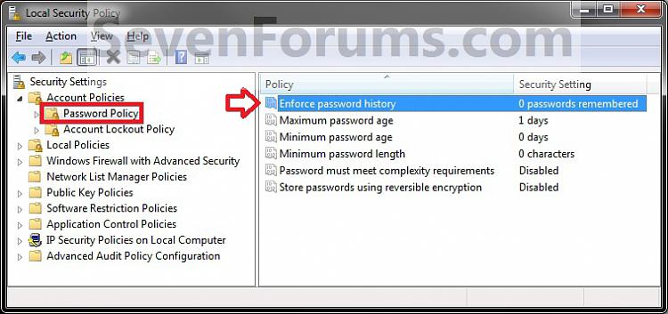 Password History Enforcement - Enable or Disable-step1.jpg