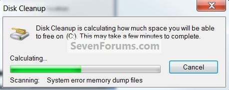 Disk Cleanup : Extended-checking.jpg