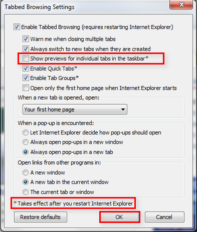 Internet Explorer Individual Taskbar Previews - Enable or Disable-2010-04-16_021852.png
