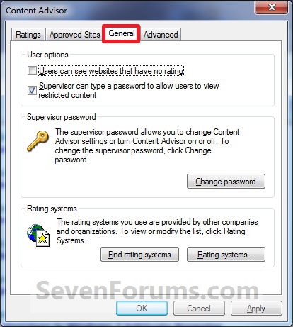 Internet Explorer Content Advisor - Allow or Block Unrated Websites-settings_general.jpg